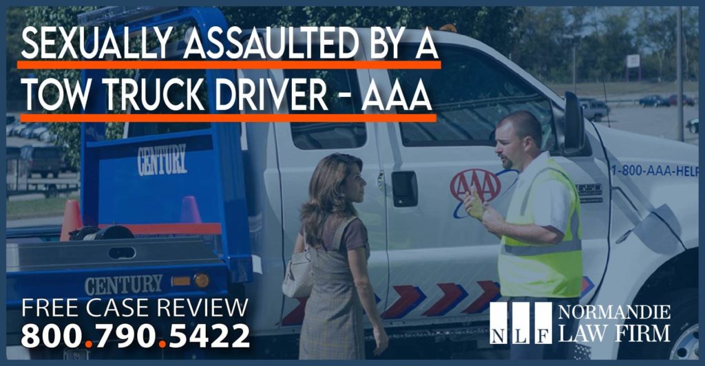 Sexually Assaulted by a Tow Truck Driver - AAA shame attacker lawsuit lawyer compensation harassed incident