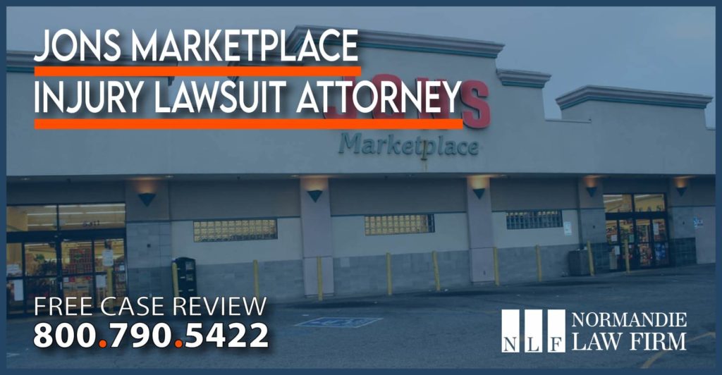 jons marketplace injury lawsuit accident lawyer attorney sue compensation incident
