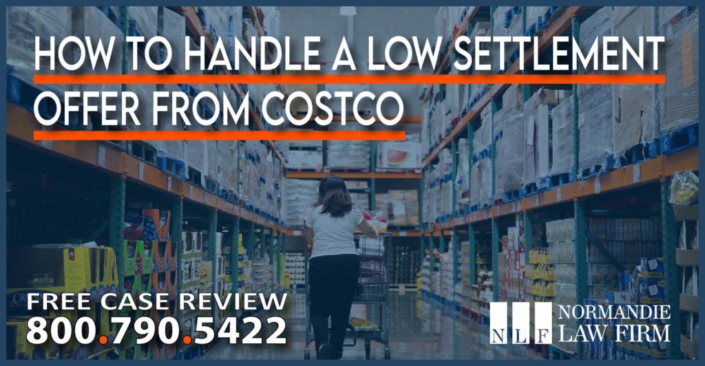 How to Handle a Low Settlement Offer from Costco personal injury lawyer attorney sue lawsuit