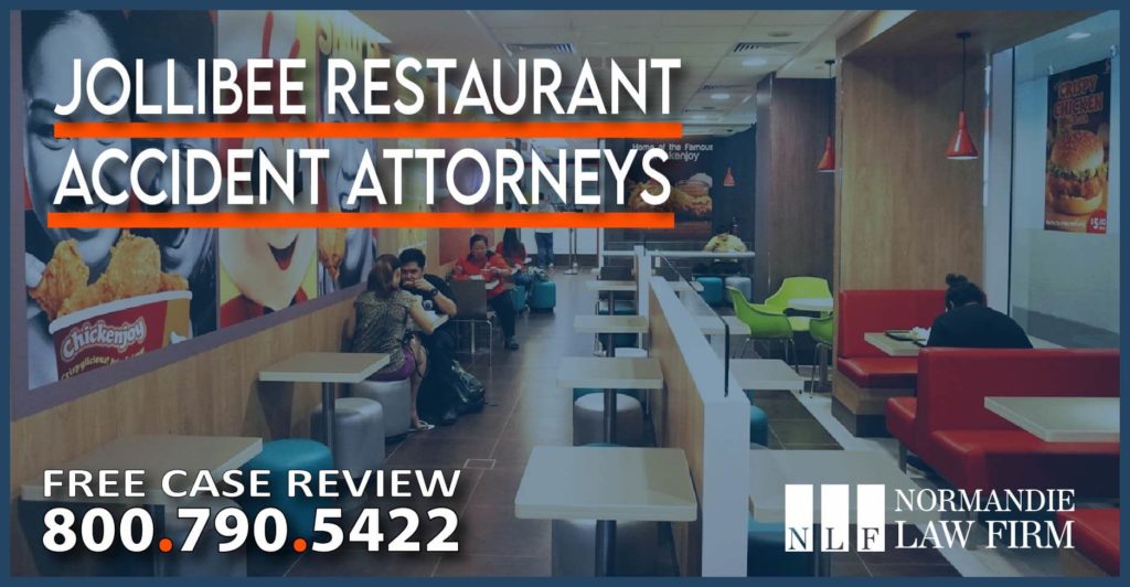 Jollibee Restaurant Accident Attorneys lawyer slip and fall personal injury sue lawsuit accident incident