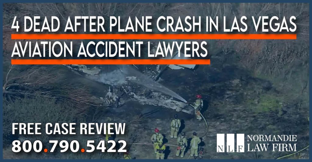 4 Dead after Plane Crash in Las Vegas - Aviation Accident Lawyers personal incident sue compensation lawsuit liability