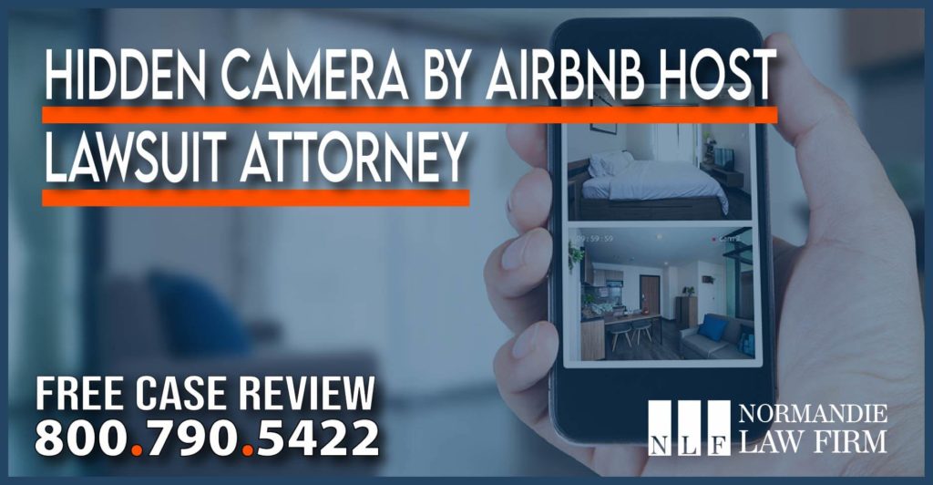 Hidden Camera by AirBNB Host Lawsuit Attorney lawyer sue liability