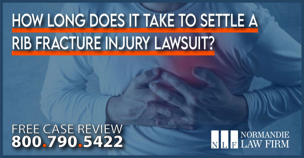 How long does it take to Settle a Rib Fracture Injury Lawsuit lawyer attorney personal injury incident accident