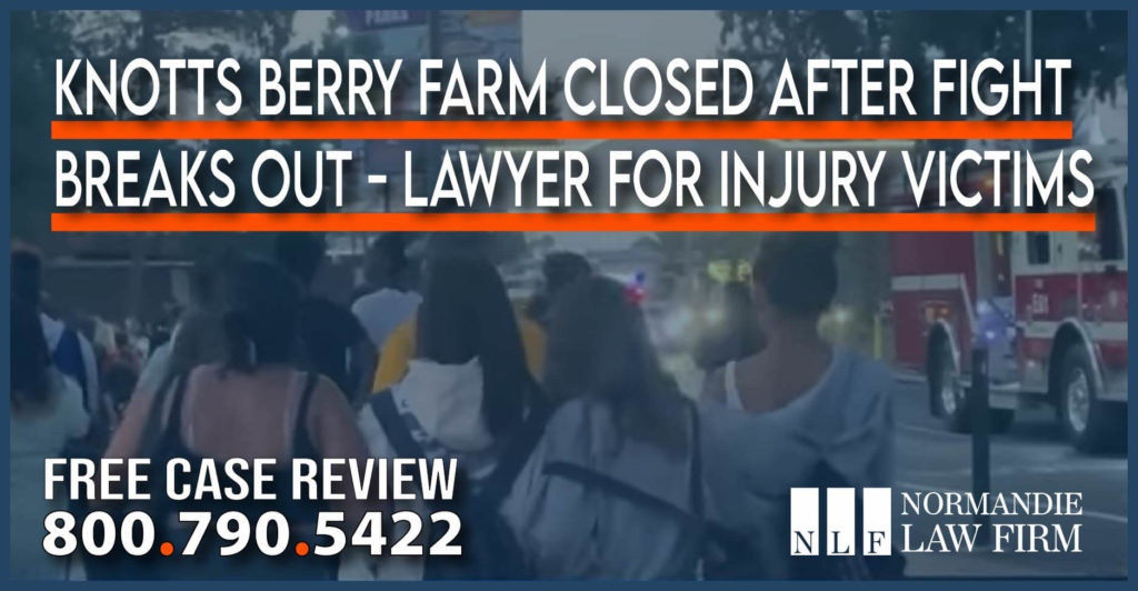 Knotts Berry Farm Closed after Fight Breaks Out - Lawyer for Injury Victims personal injury lawsuit liability sue compensation incident