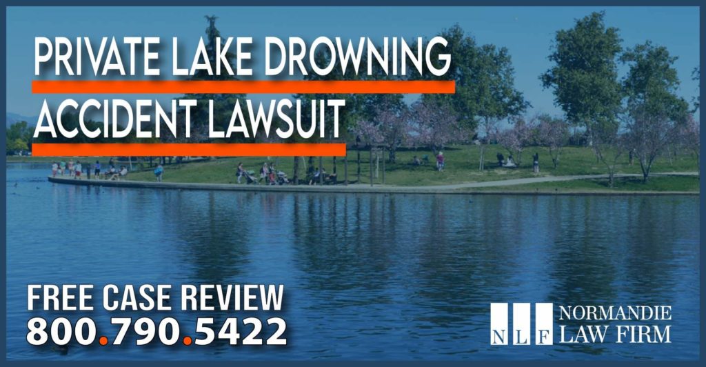 Private Lake Drowning Accident Lawsuit personal injury liability sue compensation attorney incident
