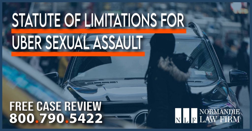 Statute of limitations for Uber Sexual Assault rideshare lawyer attorney sue compensation help information