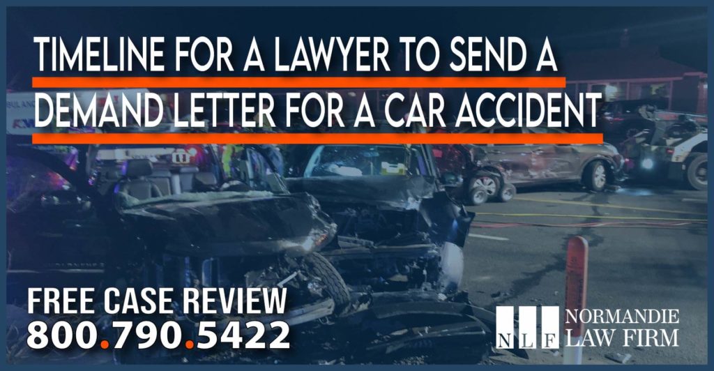 Timeline for a Lawyer to Send a Demand Letter for a Car Accident lawyer attorney incident lawsuit sue