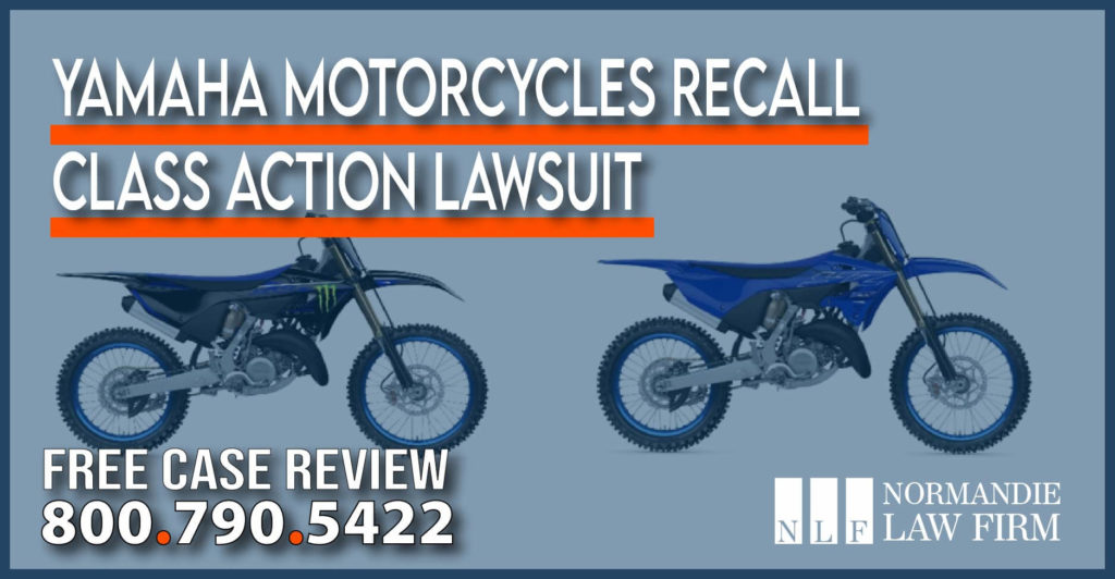 Yamaha Motorcycles Recall Class Action Lawsuit lawyer attorney product liability defect sue compensation return-01