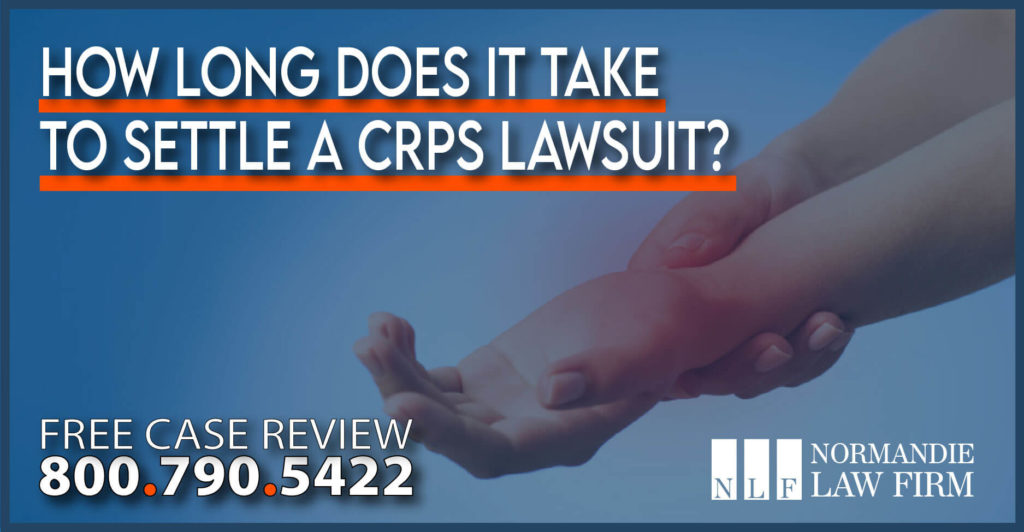 How long does it take to Settle a CRPS Lawsuit lawyer attorney sue compensation personal injury