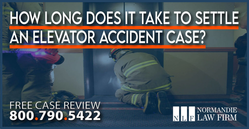 How long does it take to Settle an Elevator Accident Case sue lawyer help information attorney incident