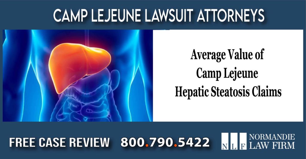 Average Value of Camp Lejeune Hepatic Steatosis Claims lawyer attorney sue compensation lawsuit