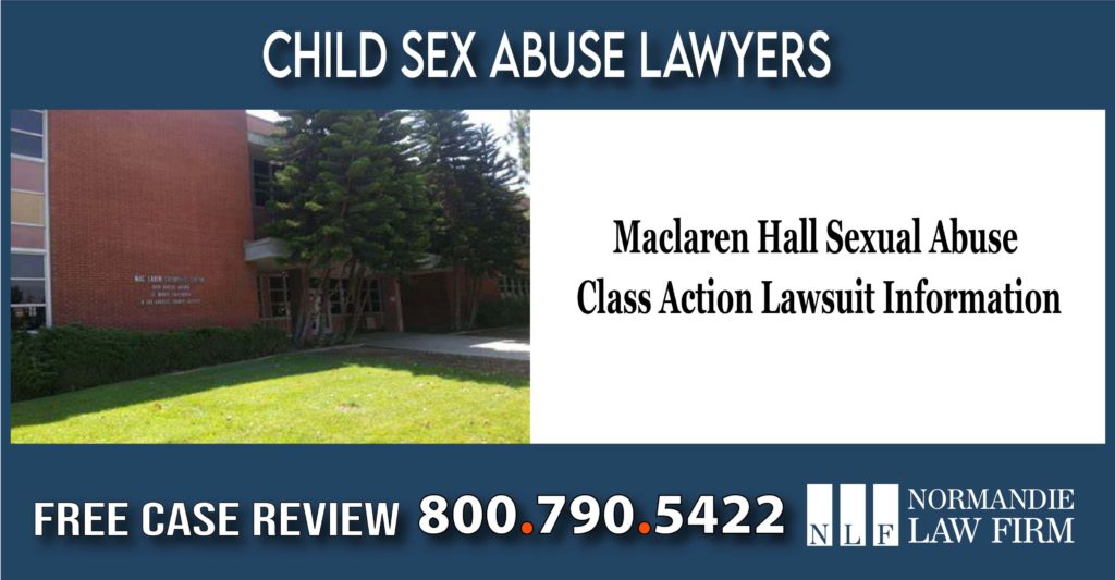 maclaren hall sexual abuse Child Sex Abuse Attorneys lawyer sue liability compensation