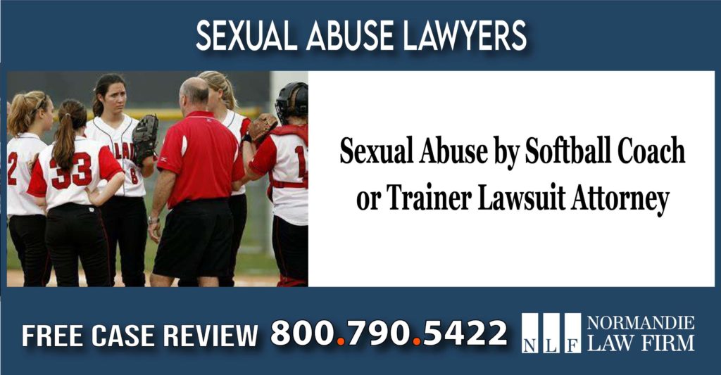 Sexual Abuse by Softball Coach or Trainer Lawsuit Attorney grope liable personal injury case liability