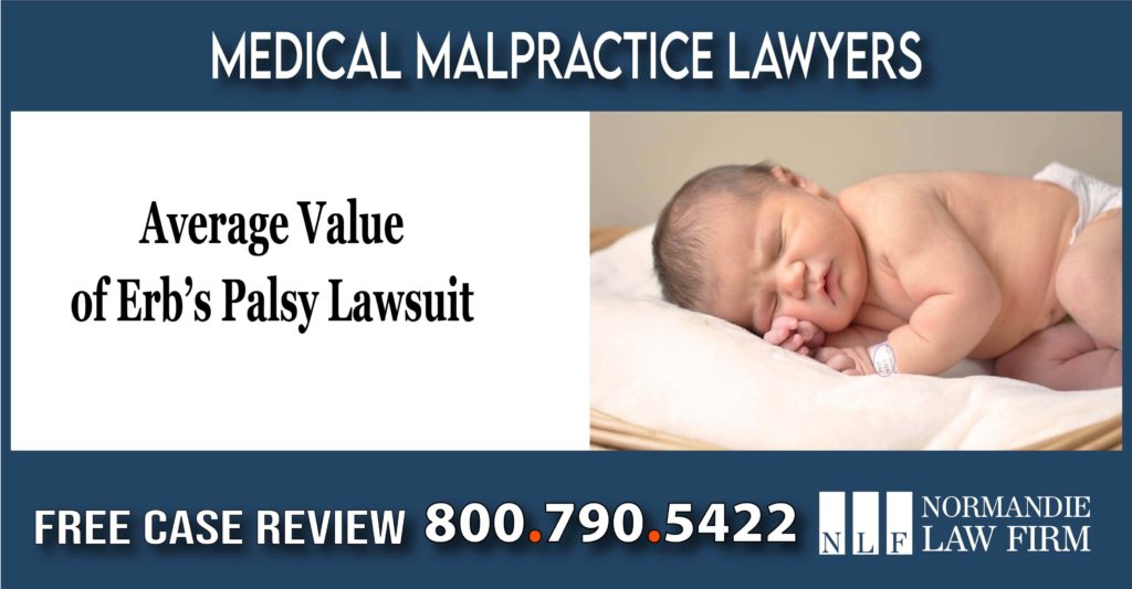 average value of erbs palsy lawsuit lawyer sue compensation