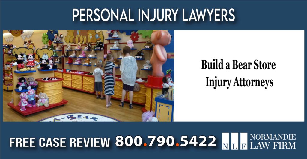 build a bear injury lawyer incident accident slip and fall liability compensation