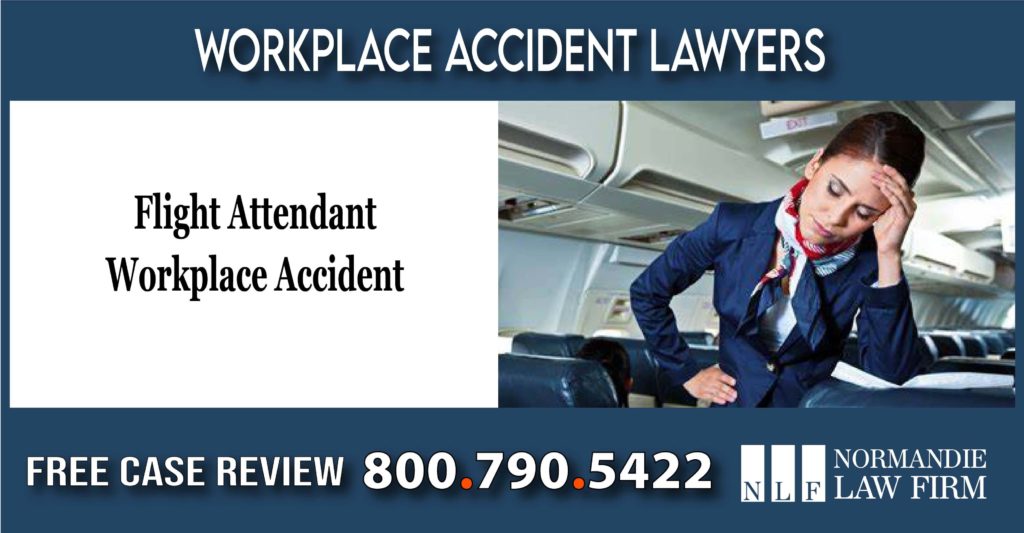 Flight Attendant Workplace Accident Lawyers personal injury incident attorney lawsuit
