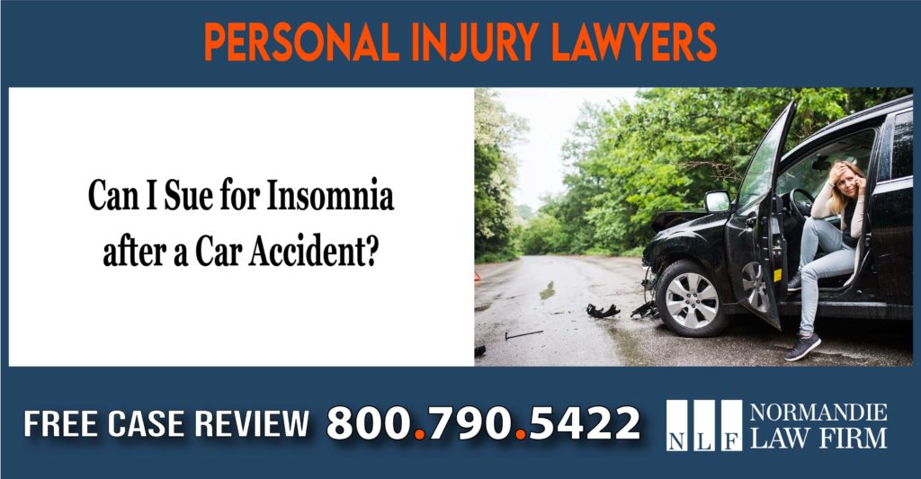 Can I Sue for Insomnia after a Car Accident lawyer attorney sue incident injury head brain-01