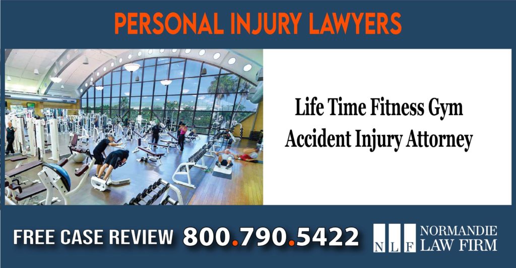 Life Time Fitness Gym Accident Injury Attorney lawyer sue lawsuit compensation injury incident accident liability