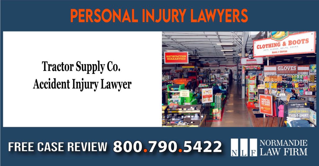 Tractor Supply Co. Accident Injury Lawyer incident liability attorney lawsuit
