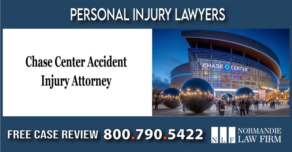 chase center injury accident attorney lawyer slip and fall incident sue compensation lawsuit