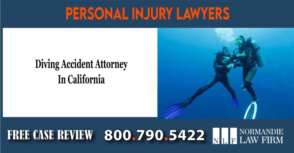 diving accident attorney in california personal injury incident liability sue lawsuit lawyer