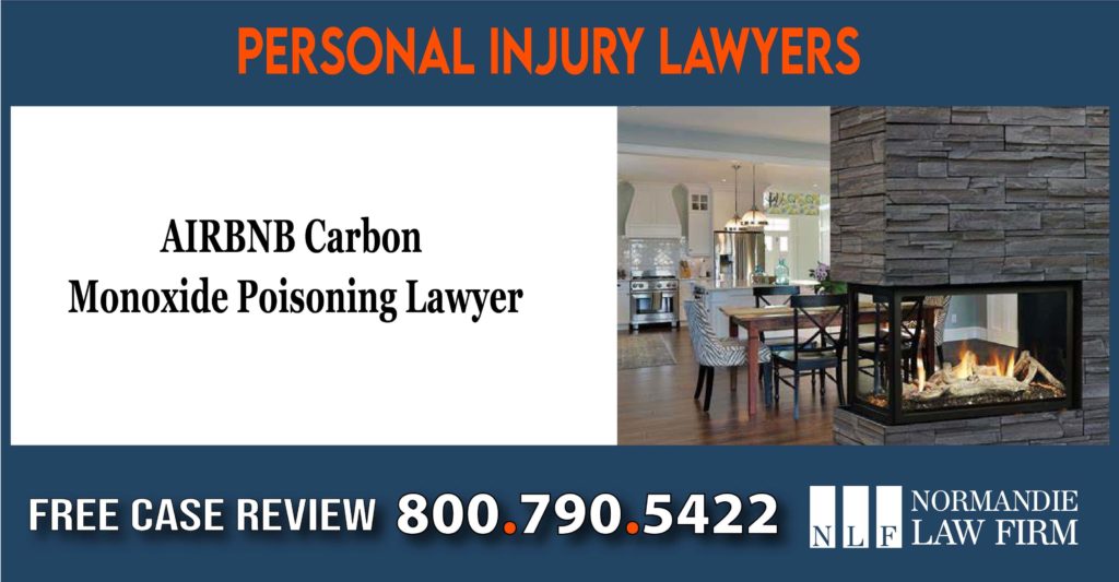 AIRBNB Carbon Monoxide Poisoning Lawyer attorney lawsuit sue liability