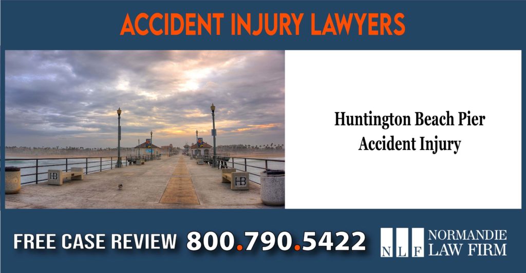 Huntington Beach Pier - Accident Injury Attorney lawyer sue lawsuit incident