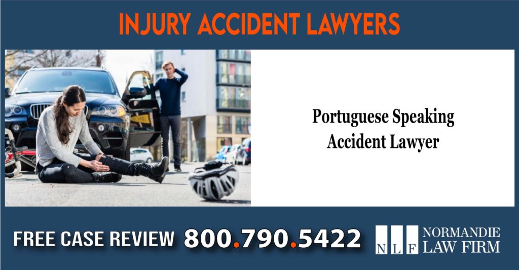 Portuguese Speaking Accident Lawyer sue lawsuit compensation