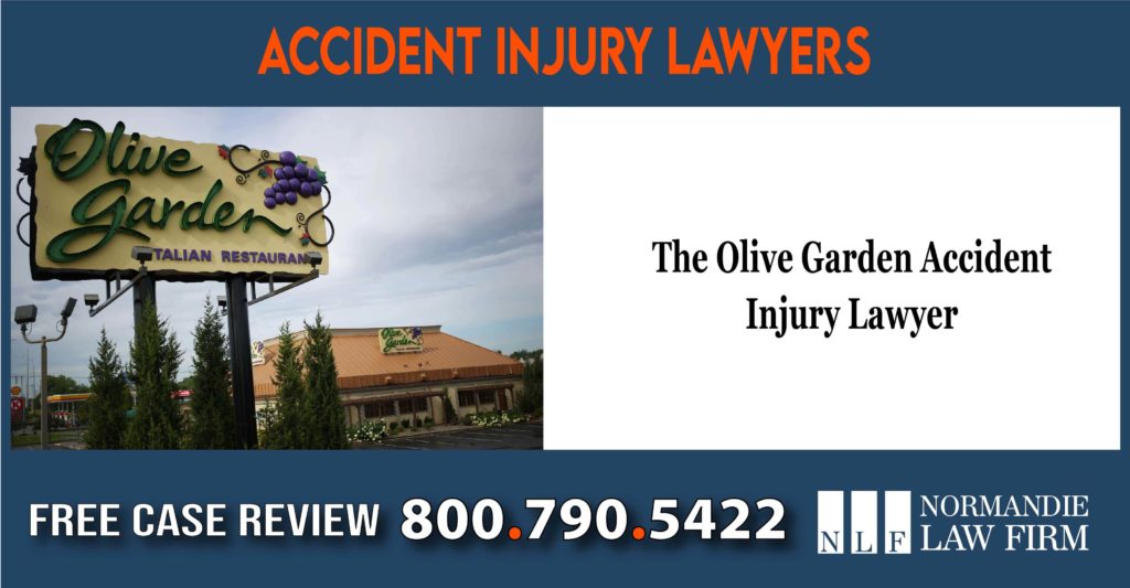 The Olive Garden Accident Injury Lawyer sue lawsuit attorney incident liability