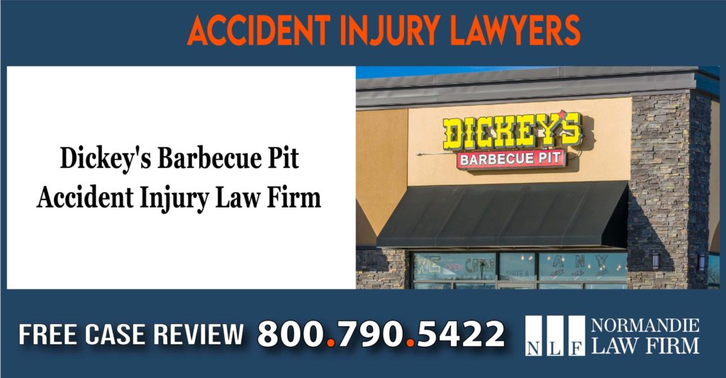 Dickey's Barbecue Pit Accident Injury Law Firm incident attorney lawyer liability