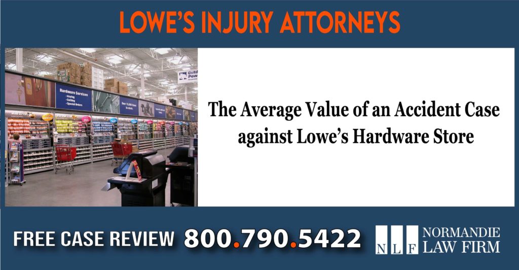 Lowe’s Injury Attorneys lawyer incident liabillity slip and fall accident