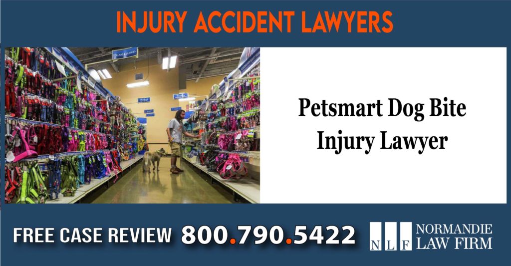 Petsmart Dog Bite Injury Lawyer attorney sue lawsuit compensation incident liability