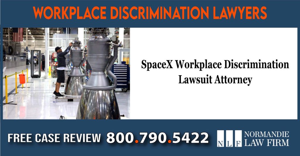 SpaceX Workplace Discrimination Lawsuit Attorney lawyer sue compensation incident