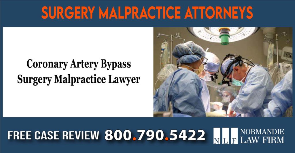 Coronary Artery Bypass Surgery Malpractice Lawyer attorney sue lawsuit compensation incident