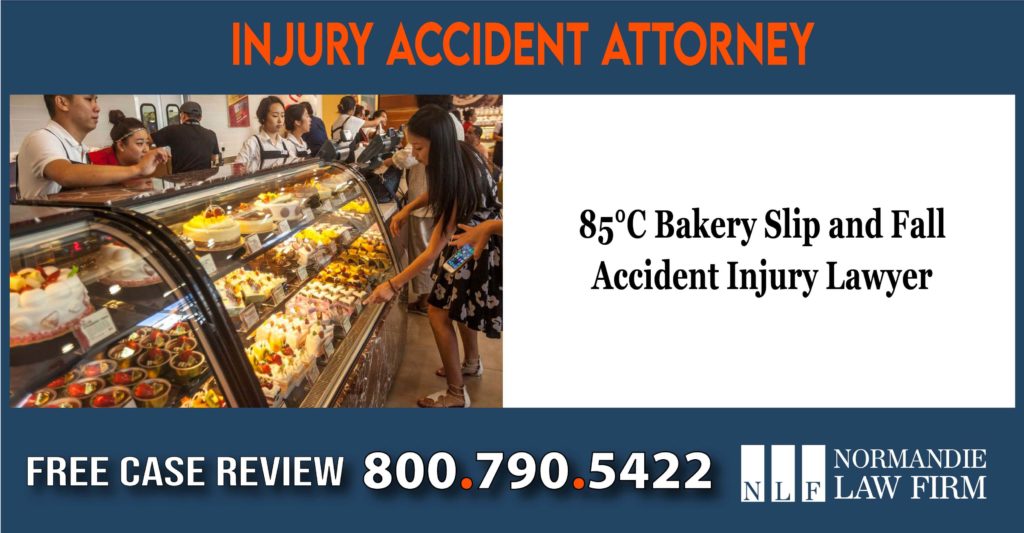 85C Bakery Slip and Fall Accident Injury Lawyer liability compensation attorney sue liable