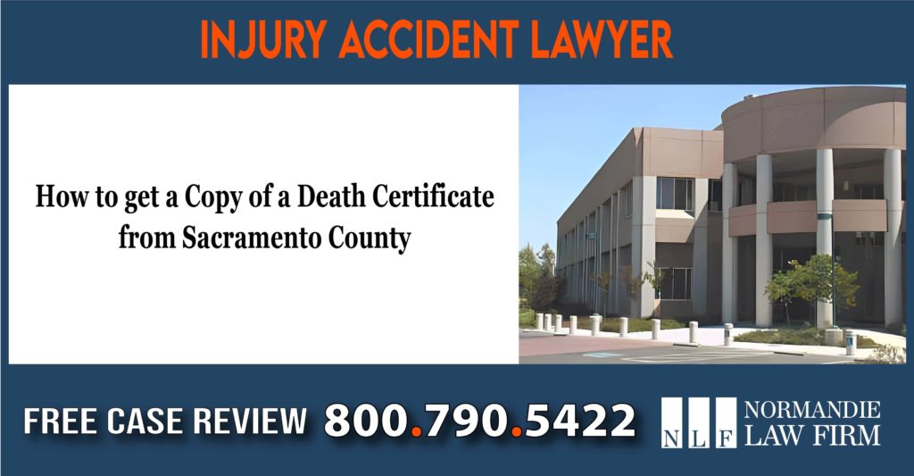 Sacramento County Coroners Office lawyer sue lawsuit compensation incident liability