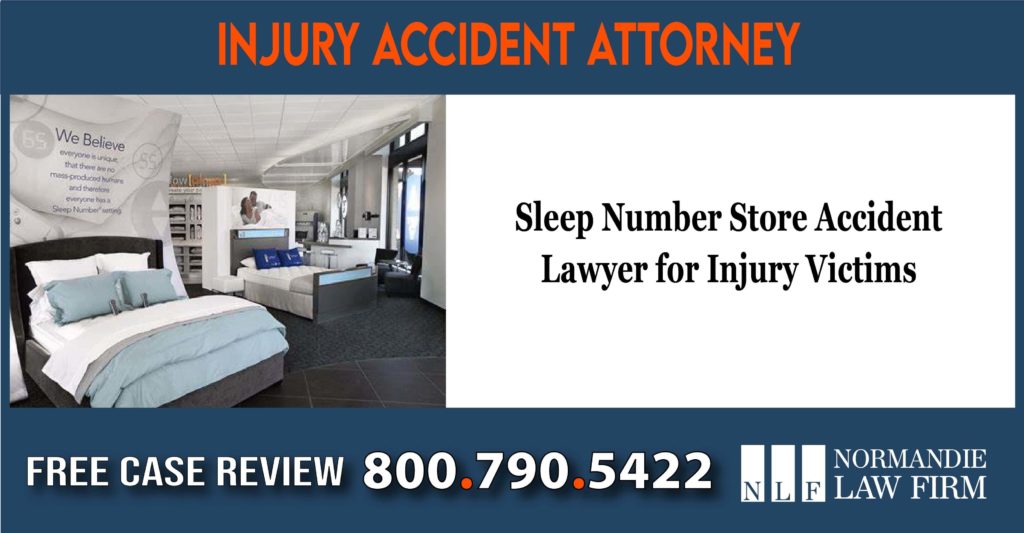 Sleep Number Store Accident Lawyer for Injury Victims liability sue lawsuit compensation incident liable
