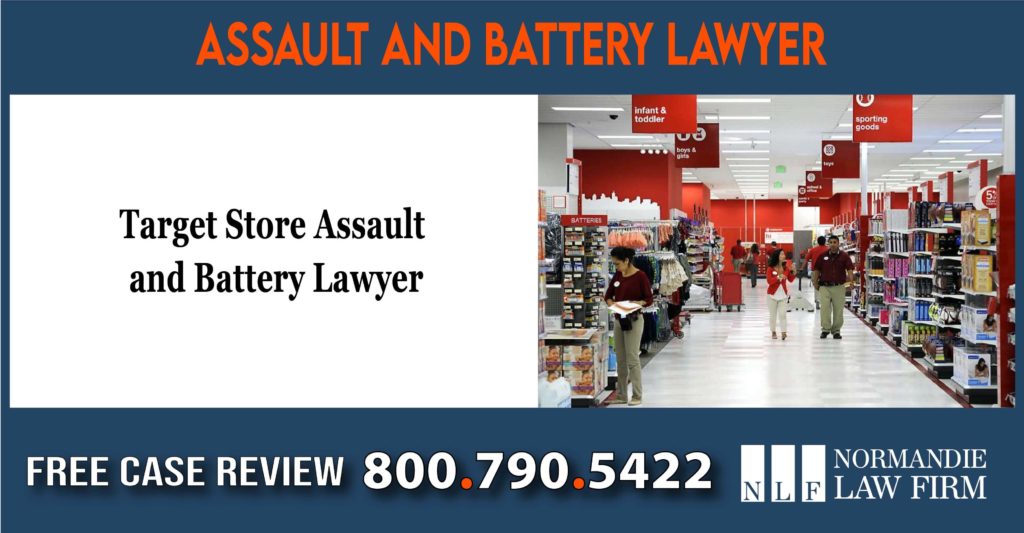 Target Store Assault and Battery Lawyer attorney sue lawsuit liability incident