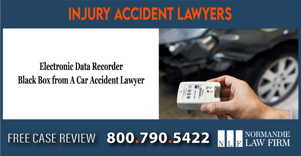 Electronic Data Recorder - Black Box from A Car Accident Lawyer lawyer attorney compensation lawsuit sue