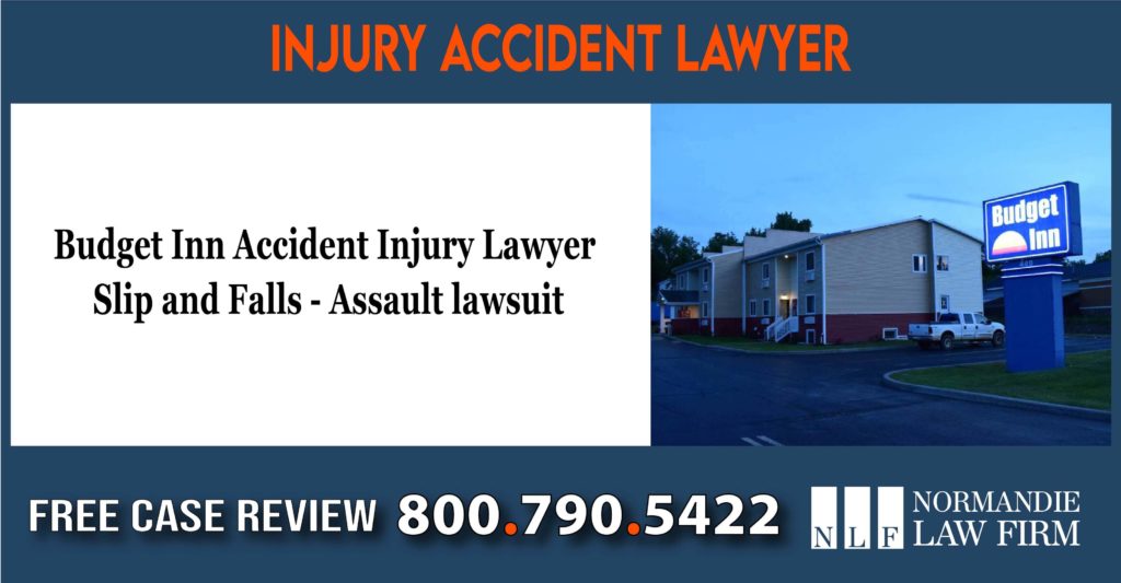 Budget Inn Accident Injury Lawyer - Slip and Falls - Assault - Sexual Assault compensation lawsuit lawyer attorney sue