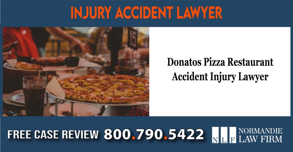 Donatos Pizza Restaurant Accident Injury Lawyer sue lawsuit incident liability
