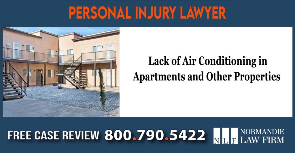 Lack of Air Conditioning in Apartments and Other Properties lawyer attorney sue lawsuit