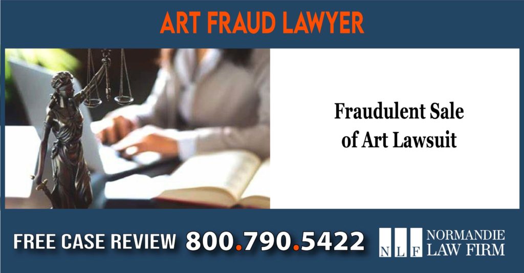 Lawsuit for the sale of fake art lawyer attorney sue