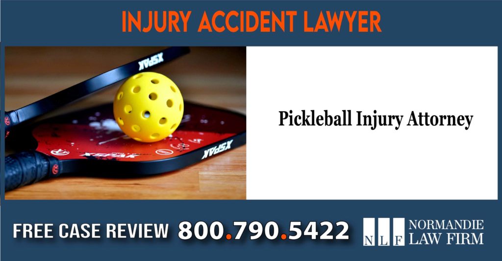 Pickleball Injury Attorney incident liability lawsuit attorney sue case