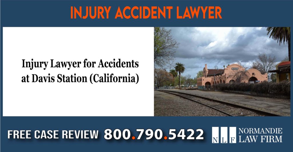 Injury Lawyer for Accidents at davis station attorney liability compensation incident sue