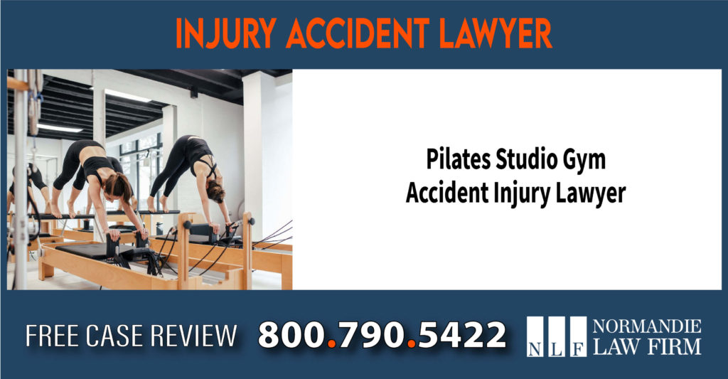 Pilates Studio Gym Accident Injury Lawyer sue lawsuit compensation attorney
