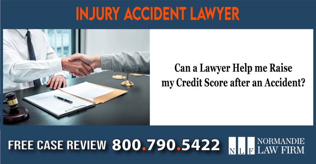 Can a Lawyer Help me Raise my Credit Score after an Accident sue compensation incident