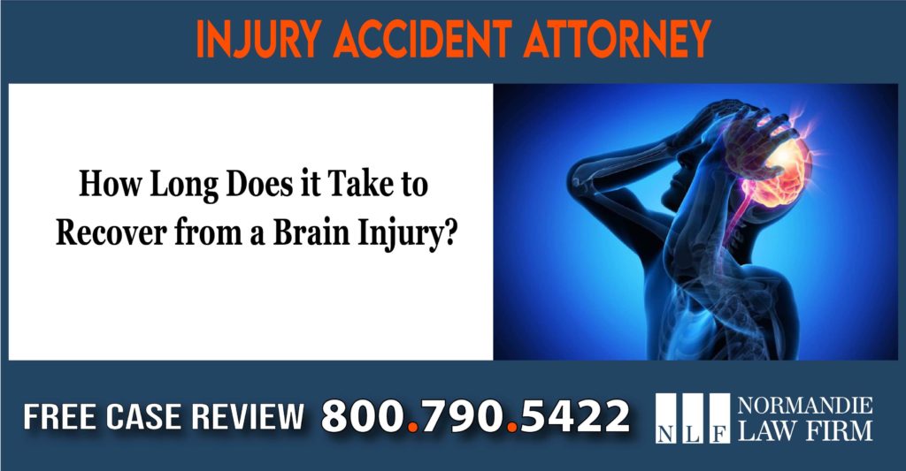 How Long Does it Take to Recover from a Brain Injury lawyer attorney lawsuit compensation incident