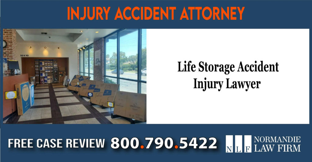 Life Storage Accident Injury Lawyer sue compensation liability attorney incident