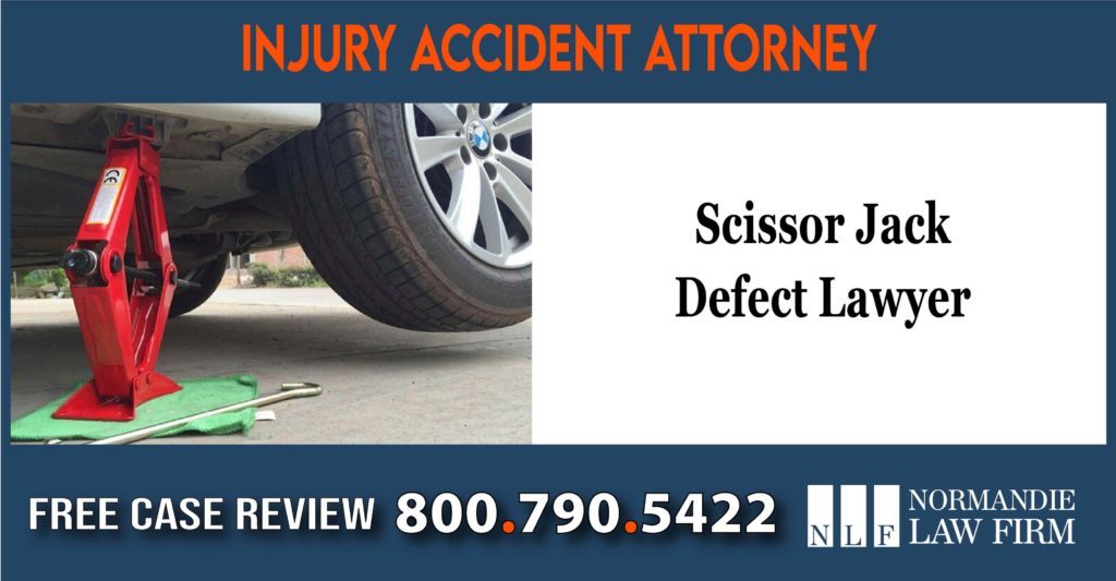 Scissor Jack Defect Lawyer sue compensation incident lawsuit attorney